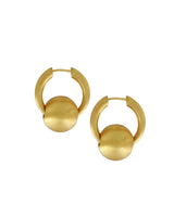 Tabitha Ball Huggie Earring in Gold
