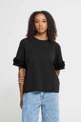 T-Shirt Rosanny in Black