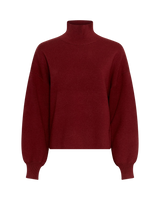 Mercy East M Pullover in Syrah