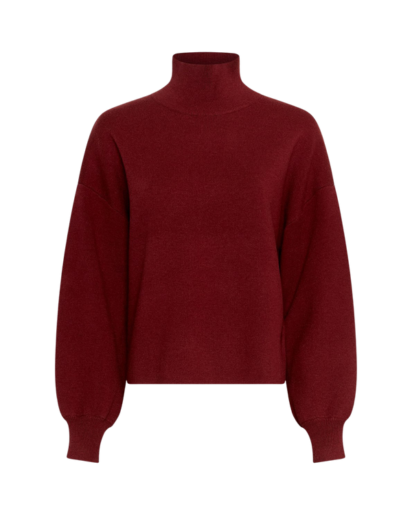 Mercy East M Pullover in Syrah