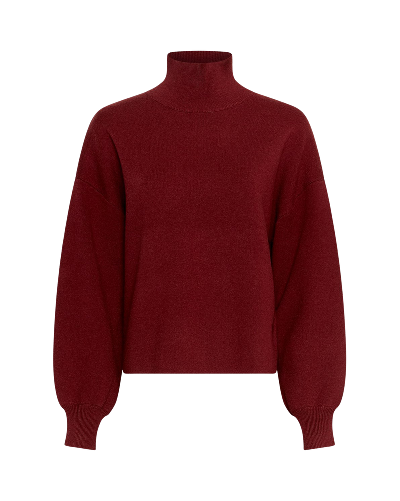 Mercy East M Pullover in Syrah