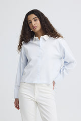 Bluse Keila in Blue/White