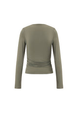 Langarmshirt Grün