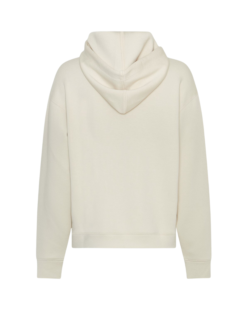 Ima Q Icon Logo Hood Sweatshirt in Fog