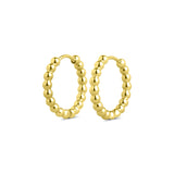 Ohrringe Hildur Bubble Hoop in Gold