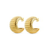 Ohrstecker Alima Chunky Stud in Gold