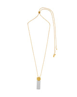 Verstellbare Kette Theia 2-Ton-Rechteck -Vergoldet