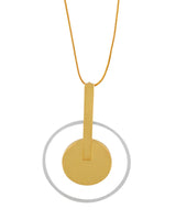 Kette Vanity Verstellbare 2 Tone Cosmic - Vergoldet