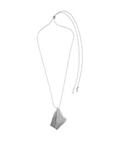 Kette Verstellbare Elysian Biomorphic Versilbert