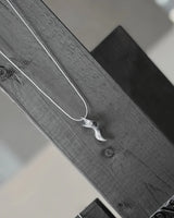 Kette Verstellbare Elysian Curvilinear Versilbert