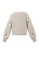 Herzi Cardigan in beige
