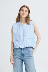 Weste IXKate in Powder Blue