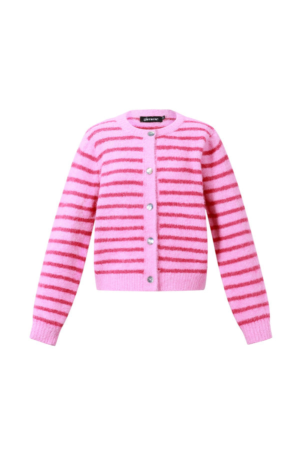 Cardigan in Rosa