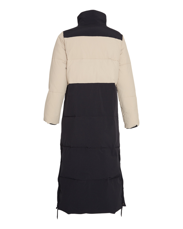 Mantel Evanna in Black/Trenchcoat