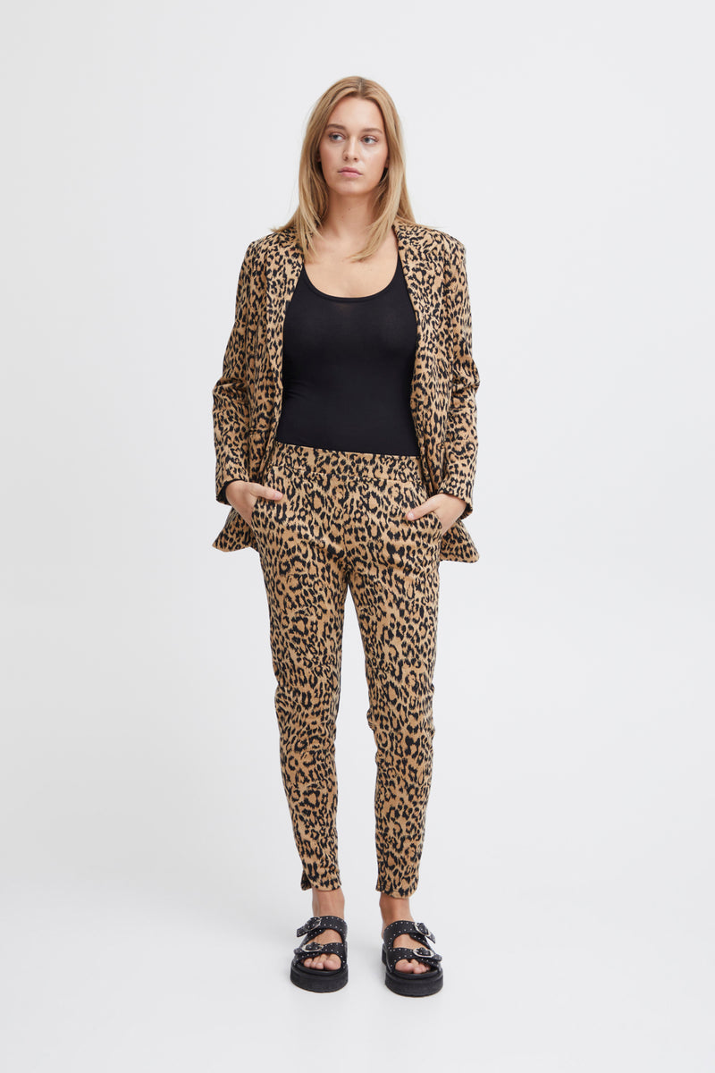 Hose Kate in Leopard Jaquard