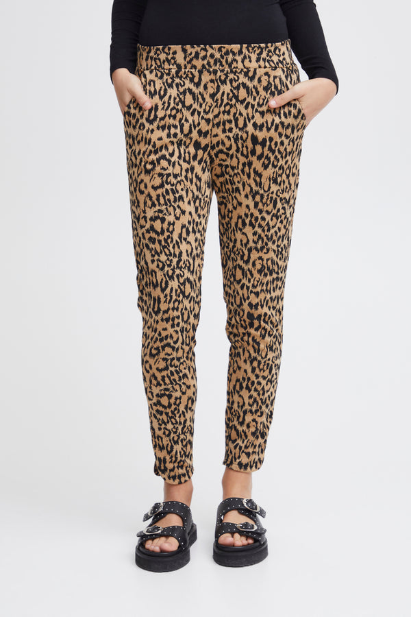 Hose Kate in Leopard Jaquard