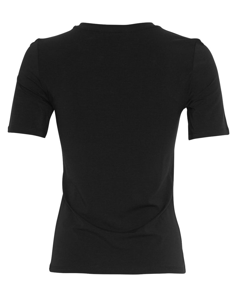T-Shirt Betrina O in Black