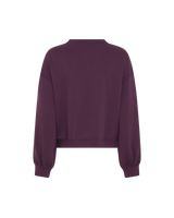Sweatshirt Brooke Ima Q in Potent Purple