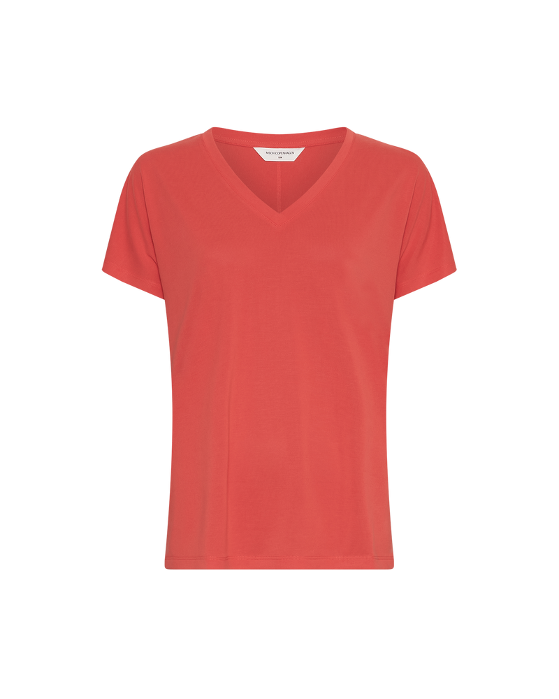 T-Shirt Fenya Modal in Flame Scarlet
