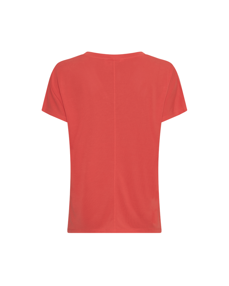 T-Shirt Fenya Modal in Flame Scarlet