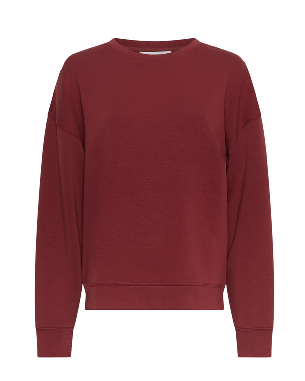 Sweatshirt Ima Q in Syrah