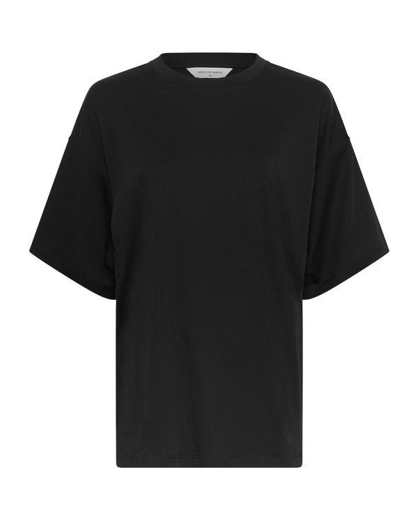 T-Shirt Kinsey Melea Tee in Scwharz