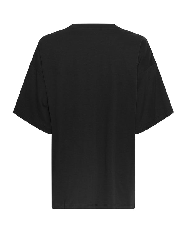 T-Shirt Kinsey Melea Tee in Scwharz