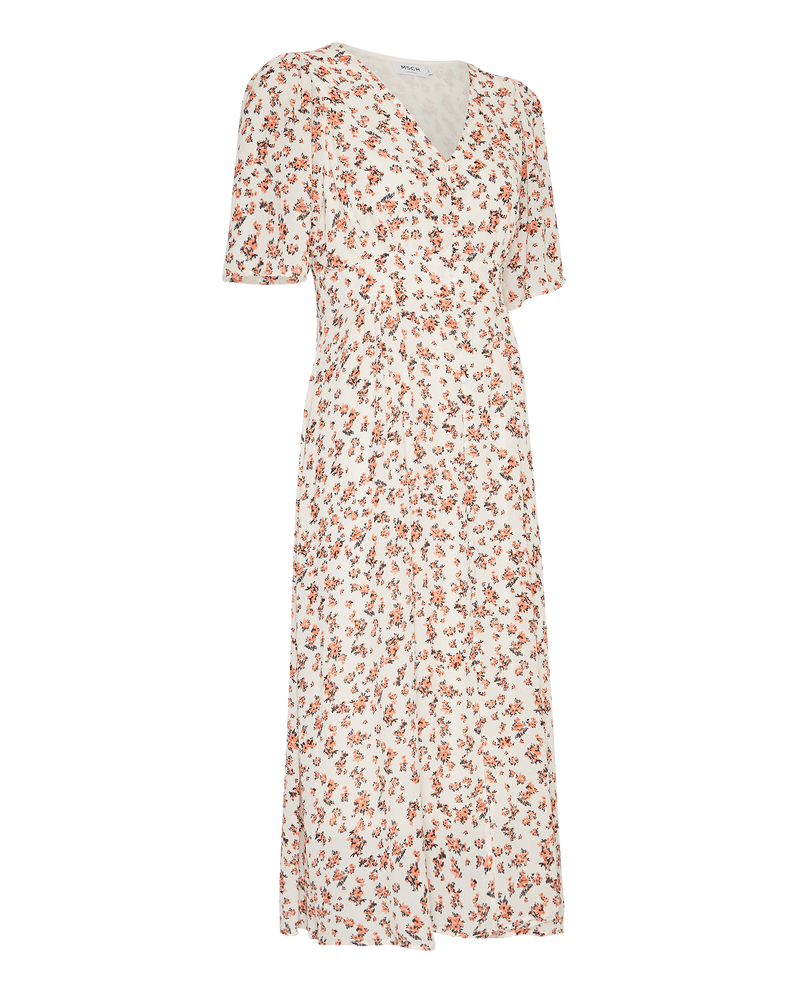 Kleid Neomina Rikkelie in Persimmon Flowers