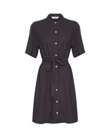 Kleid aus Leinen Pennie Ginia in Phantom