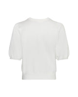 Kurzarm Pullover Sefika Rachelle in Weiß