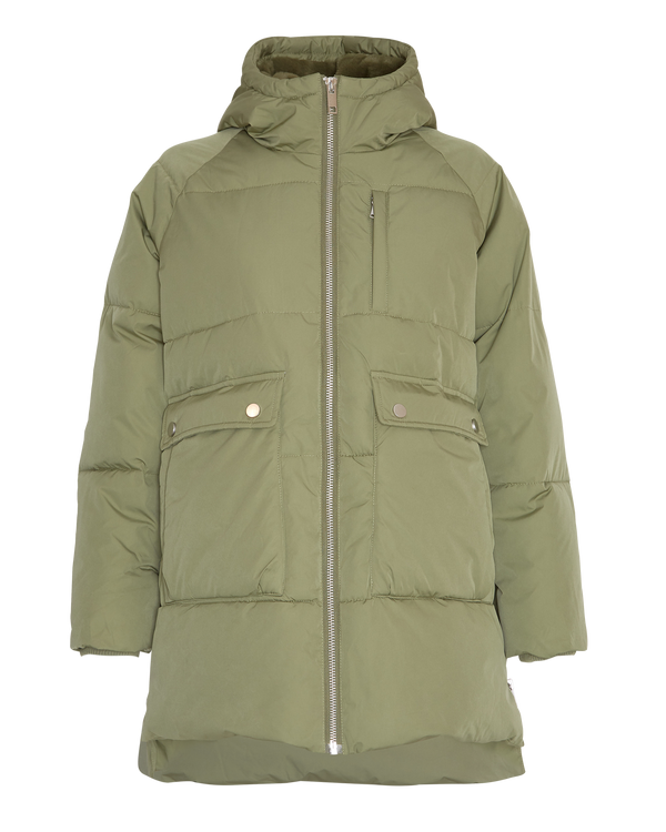 Mantel Pavinaria Hood in Olivine