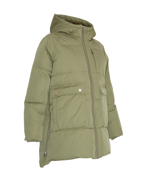 Mantel Pavinaria Hood in Olivine