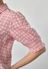 Bluse Isola in Check