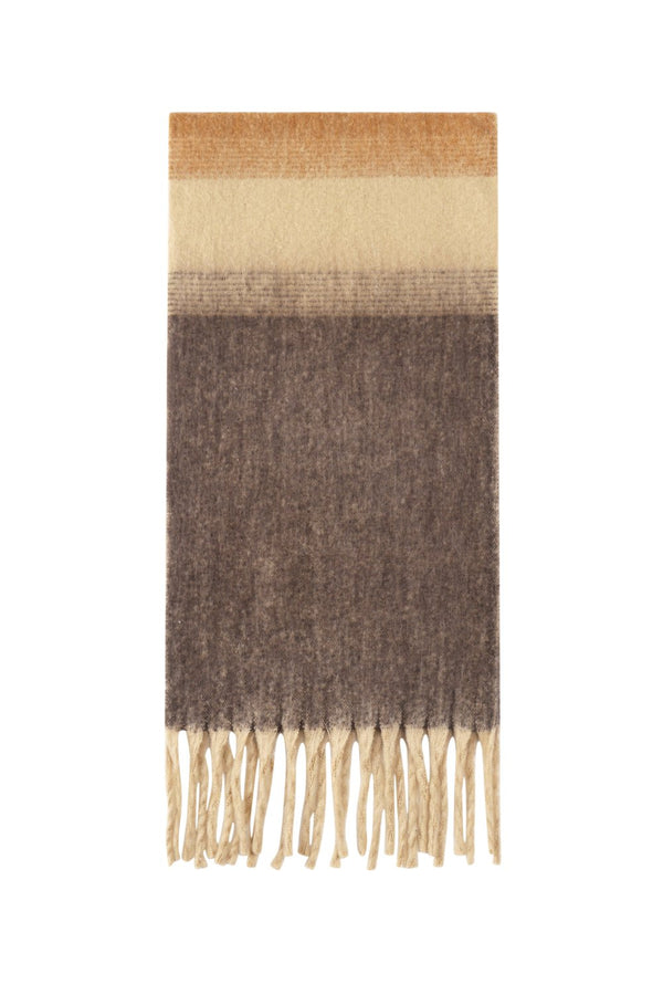 Kuscheliger Schal in Braun