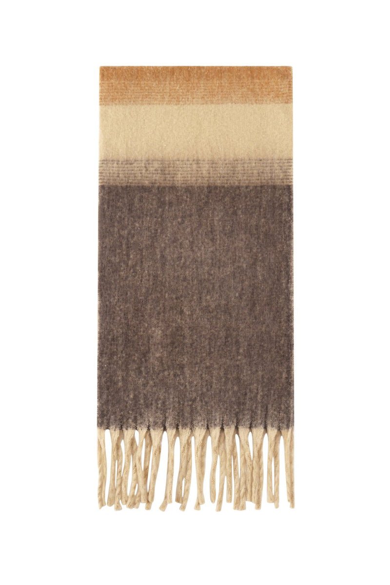 Kuscheliger Schal in Braun