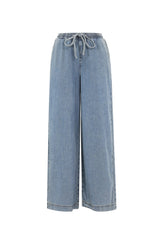 Jeans Joggpants in Blau