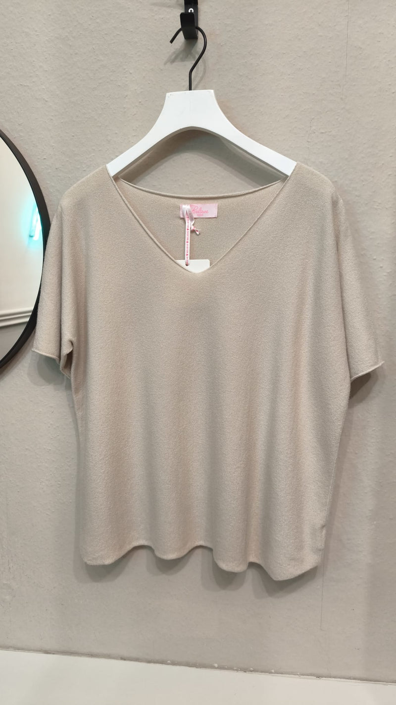 Pullover Carry in Beige