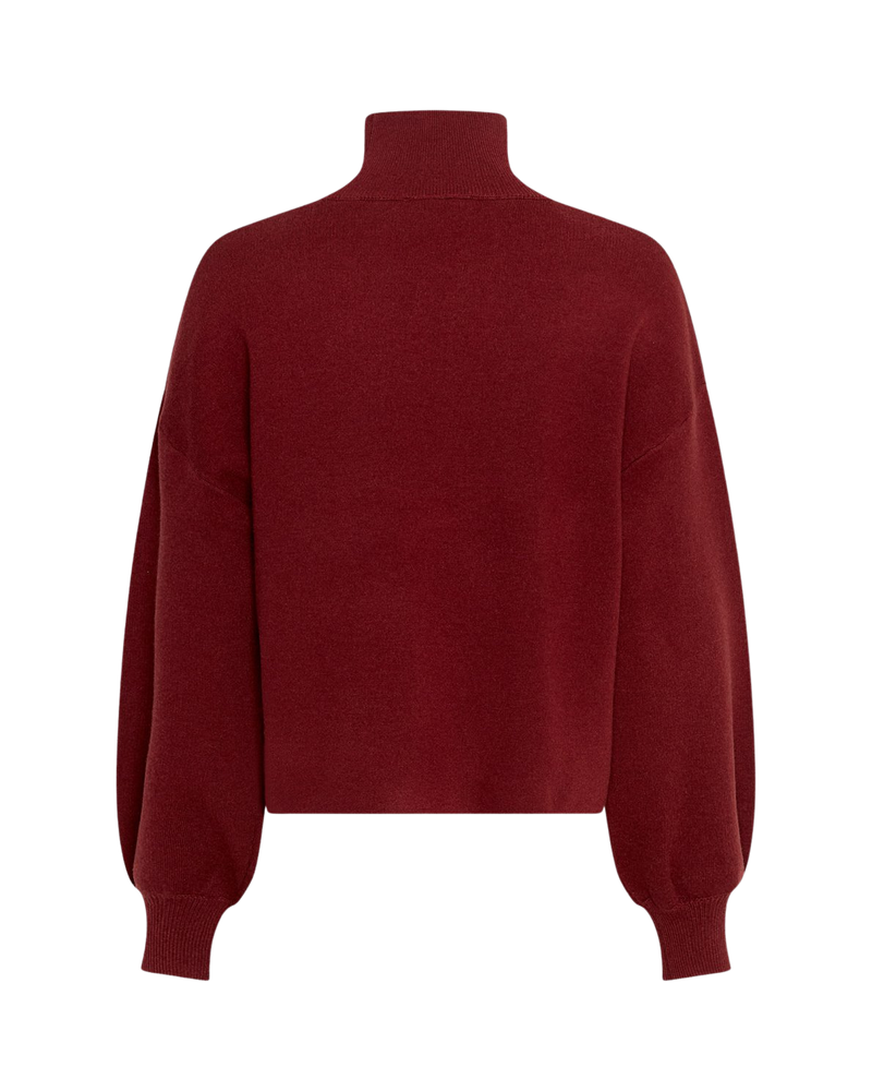 Mercy East M Pullover in Syrah