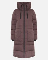 Mantel Pavinaria Zip in Raisin