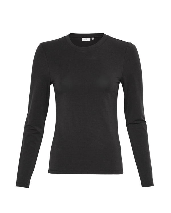 Langarmshirt Betrina in Schwarz