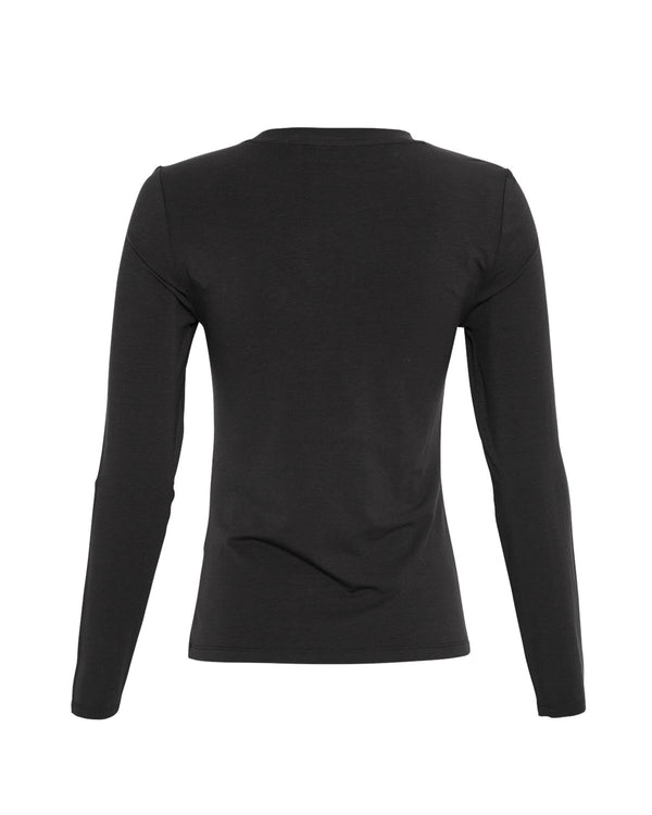 Langarmshirt Betrina in Schwarz