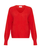 Pullover Hila Hope V in Flame Scarlet
