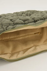 Puffertasche XL grün