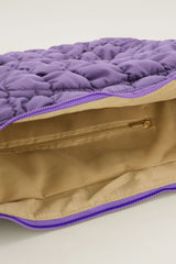 Puffertasche XL in Lila