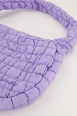 Puffertasche XL in Lila