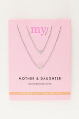 Kette Mother & Daughter in Silber