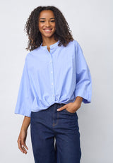 Shirt Emmett in Light Blue Stripes
