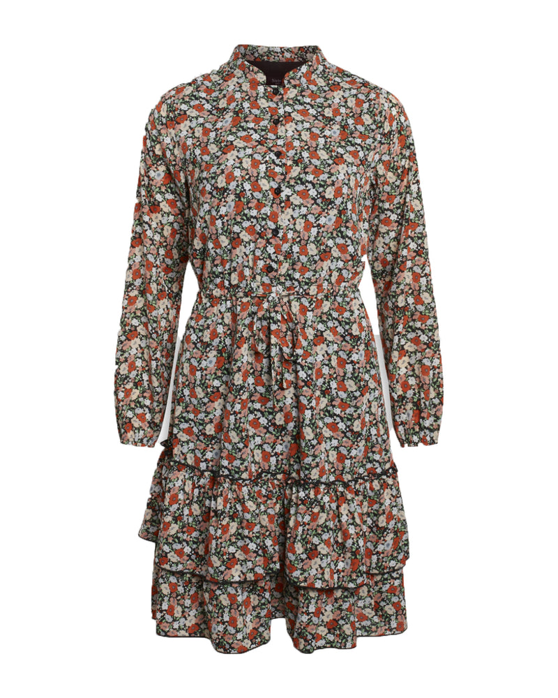 Blumenkleid Gondol mit Rüschenrock