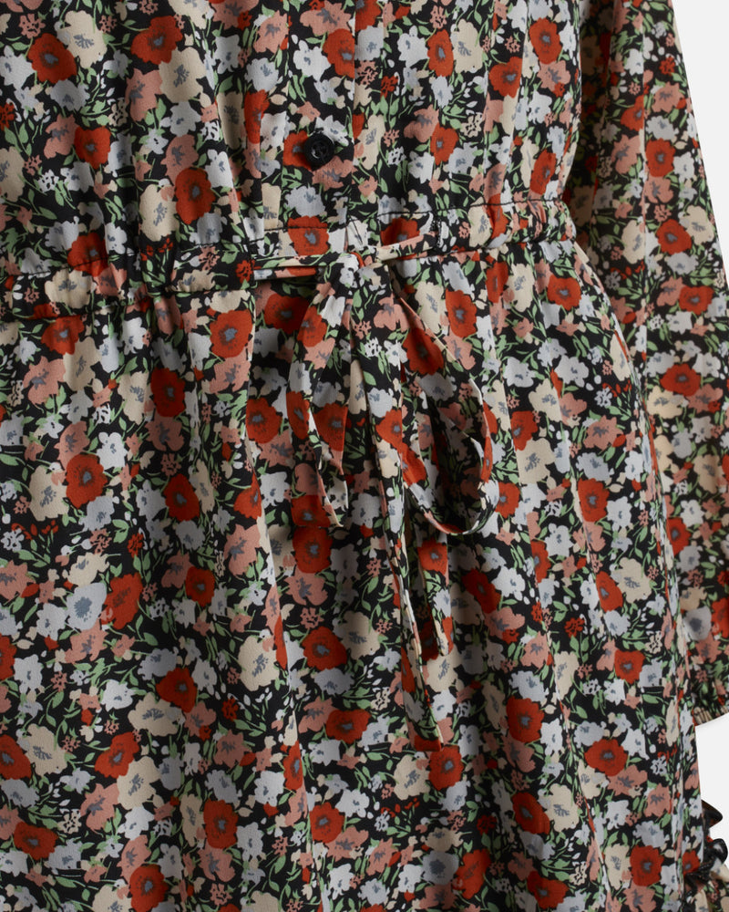Blumenkleid Gondol mit Rüschenrock