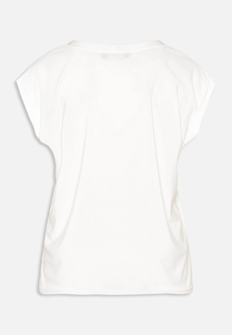 T- Shirt Low-A in Cream